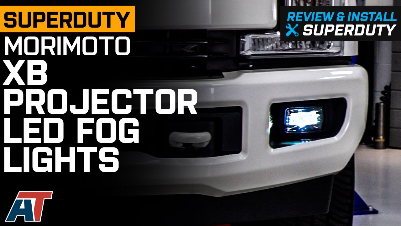 2017-2019 SuperDuty Morimoto XB Projector LED Fog Lights Review & Install