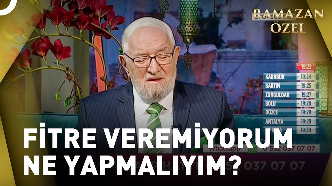 Fitre Verme Gücüm Yok Ne Yapmalıyım? | Necmettin Nursaçan'la İftar Saati