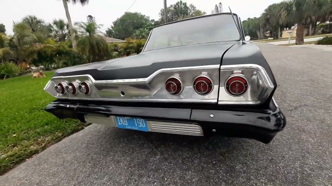 1963 Chevrolet Impala 4-door, mild custom, great condition!