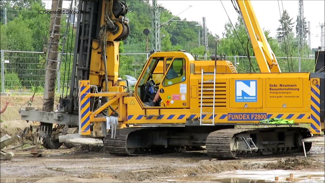 Soeren66 - Bohrpfahlramme FUNDEX F2800