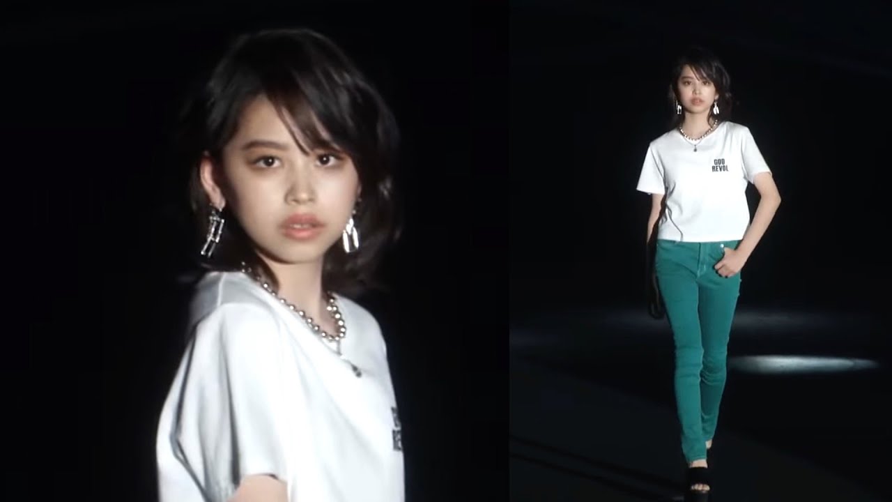 カジサックの14歳長女・梶原叶渚、大人な表情で堂々ランウェイ　美スタイル際立つコーデで会場を魅了　『TGC teen ICHINOSEKI 2024』