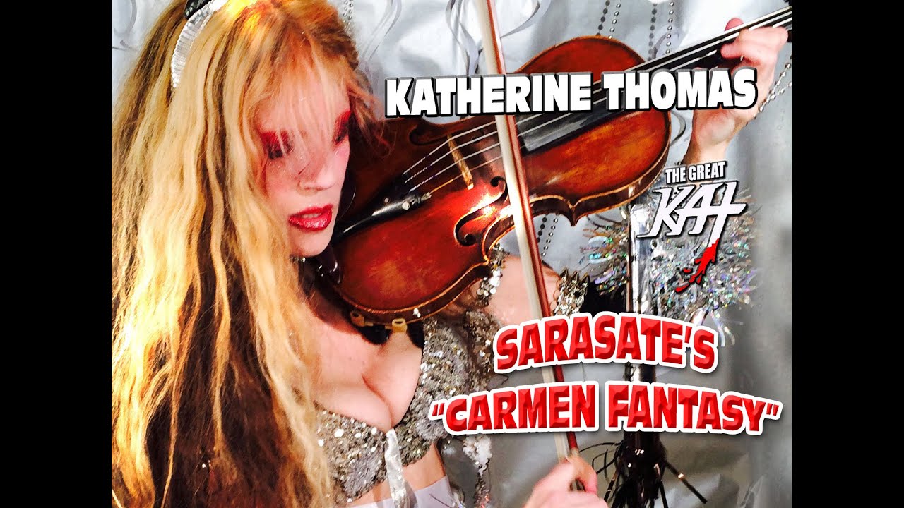 RARE CLASSICAL VIOLIN RECORDING of KATHERINE THOMAS (THE GREAT KAT) - SARASATE&rsquo;S CARMEN FANTASY