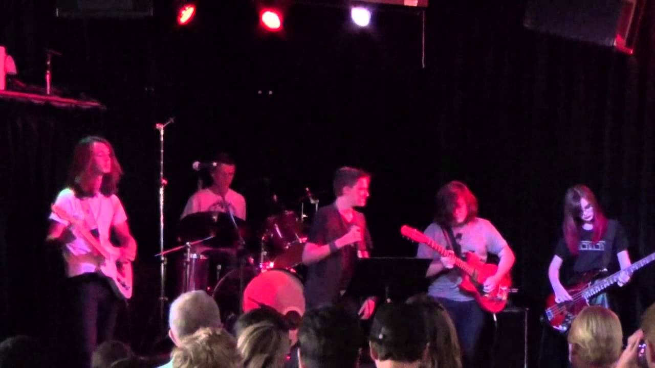 Garage Band JAWZD performs cover - The Trooper by Iron Maiden