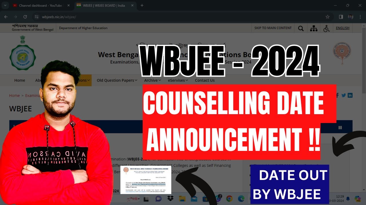 WBJEE 2024 COUNSELLING DATE ANNOUNCEMENT 🔥| WBJEE 2024 COUNSELLING PROCESS STEP BY STEP #wbjee2024