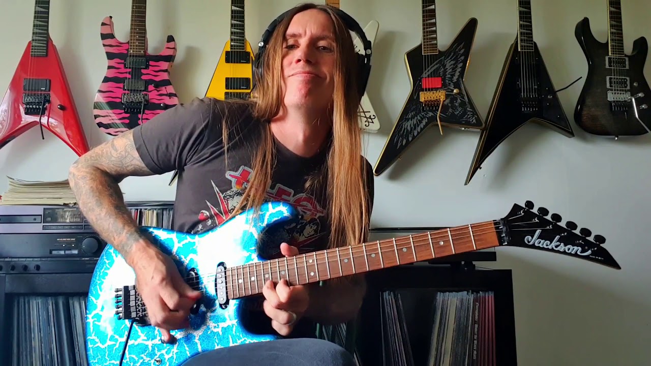 OZZY OSBOURNE - Bark At The Moon (Guitar cover by Sebastian Ramstedt)