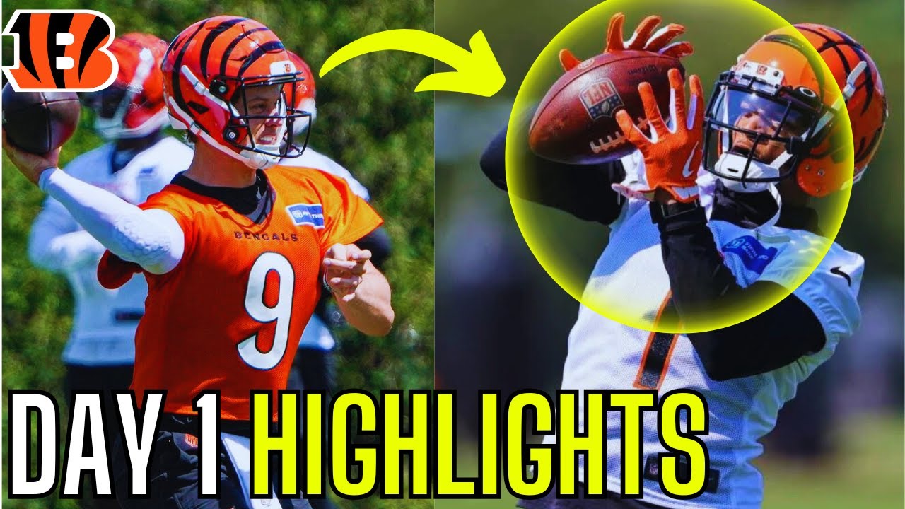 The Cincinnati Bengals Are LOOKING EXPLOSIVE At OTAs... | Day 1 Highlights |