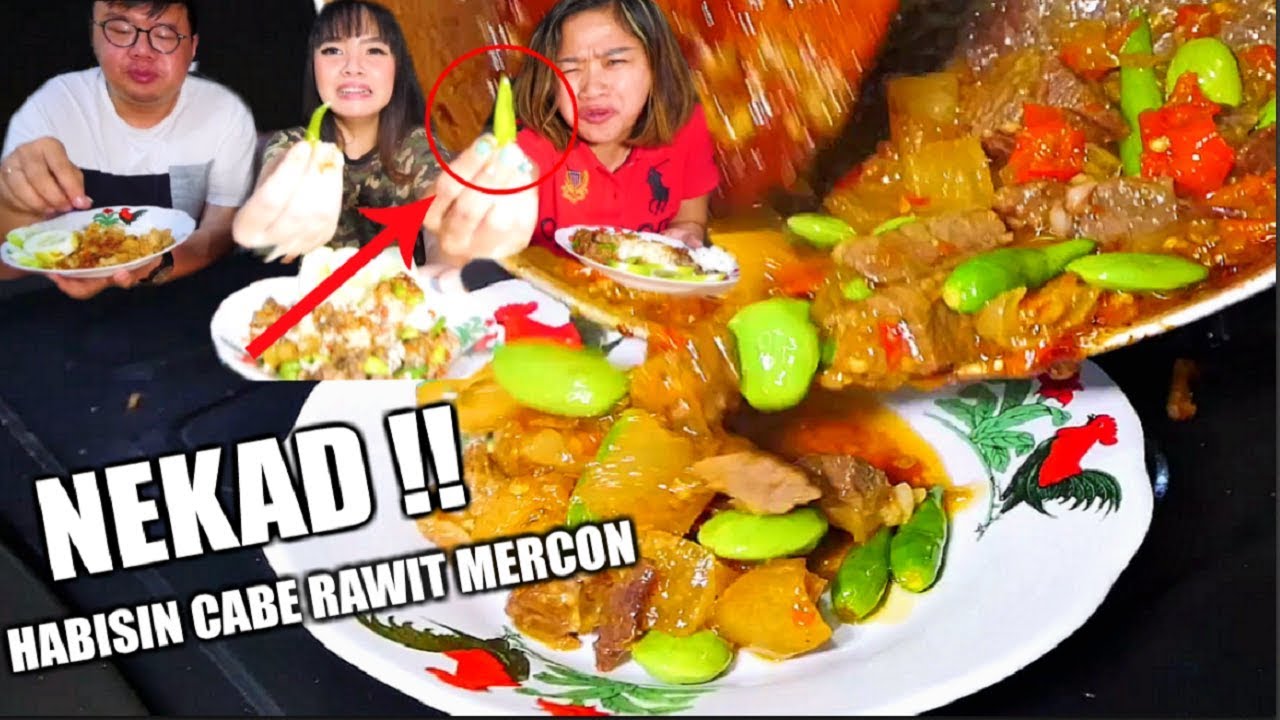 GADOIN CABAI RAWIT MERCON SAMPAI HABIS FT. ANAK KULINER DAN FARIDA NURHAN