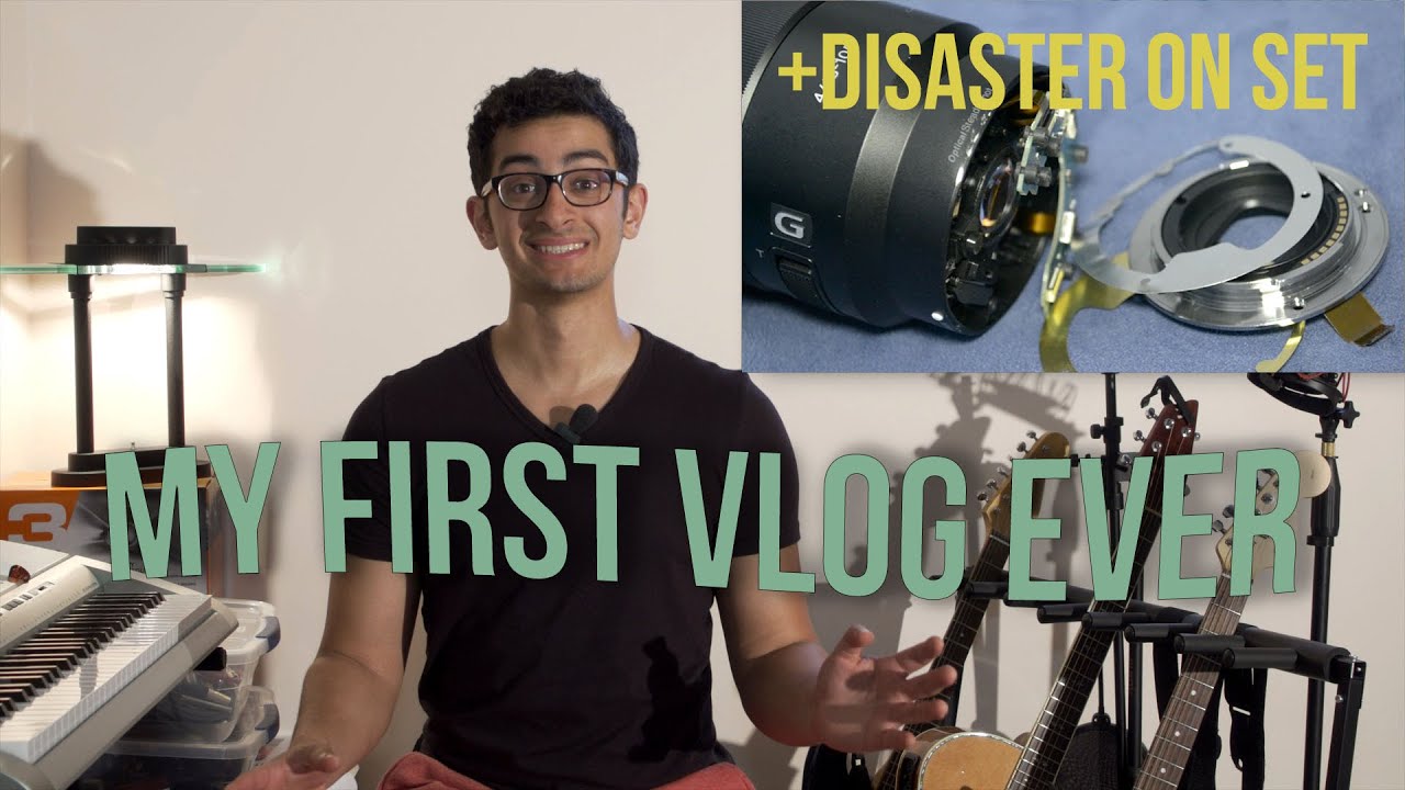 My First VLOG Ever / Disaster on Set