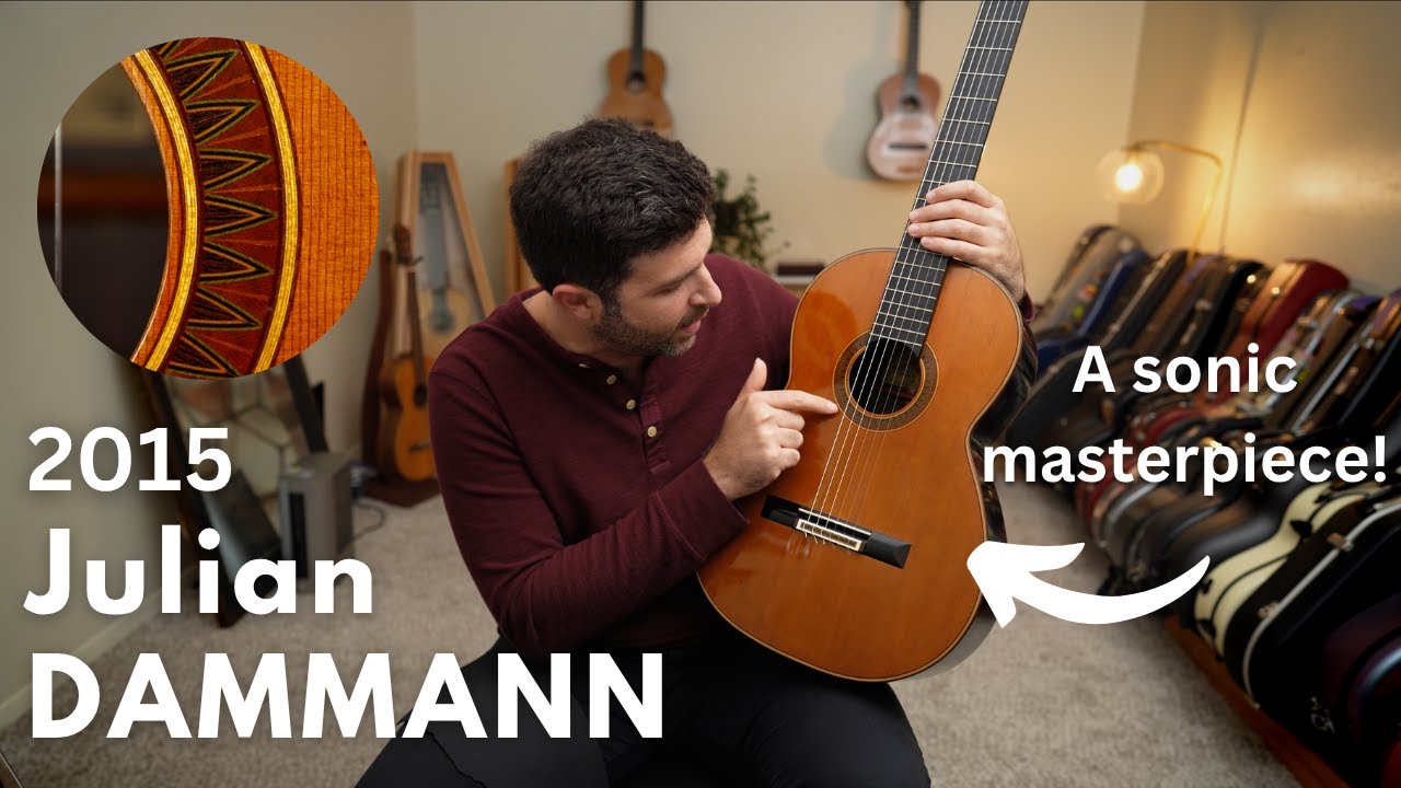 Julian DAMMANN | It Lives Up to the Hype... | 2015 Cedar Doubletop | GuitarCollection.com