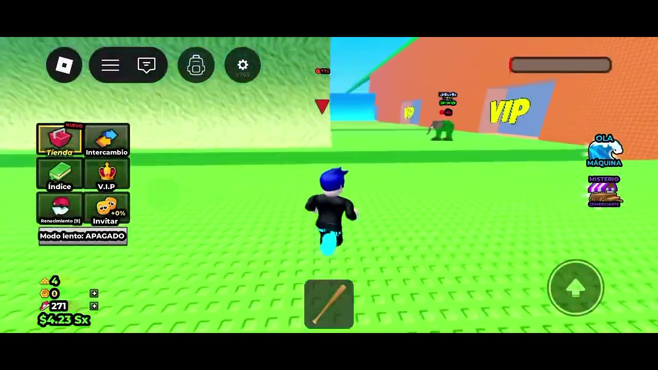 Jugando escapa del tsunami por brainrots  sin edición 