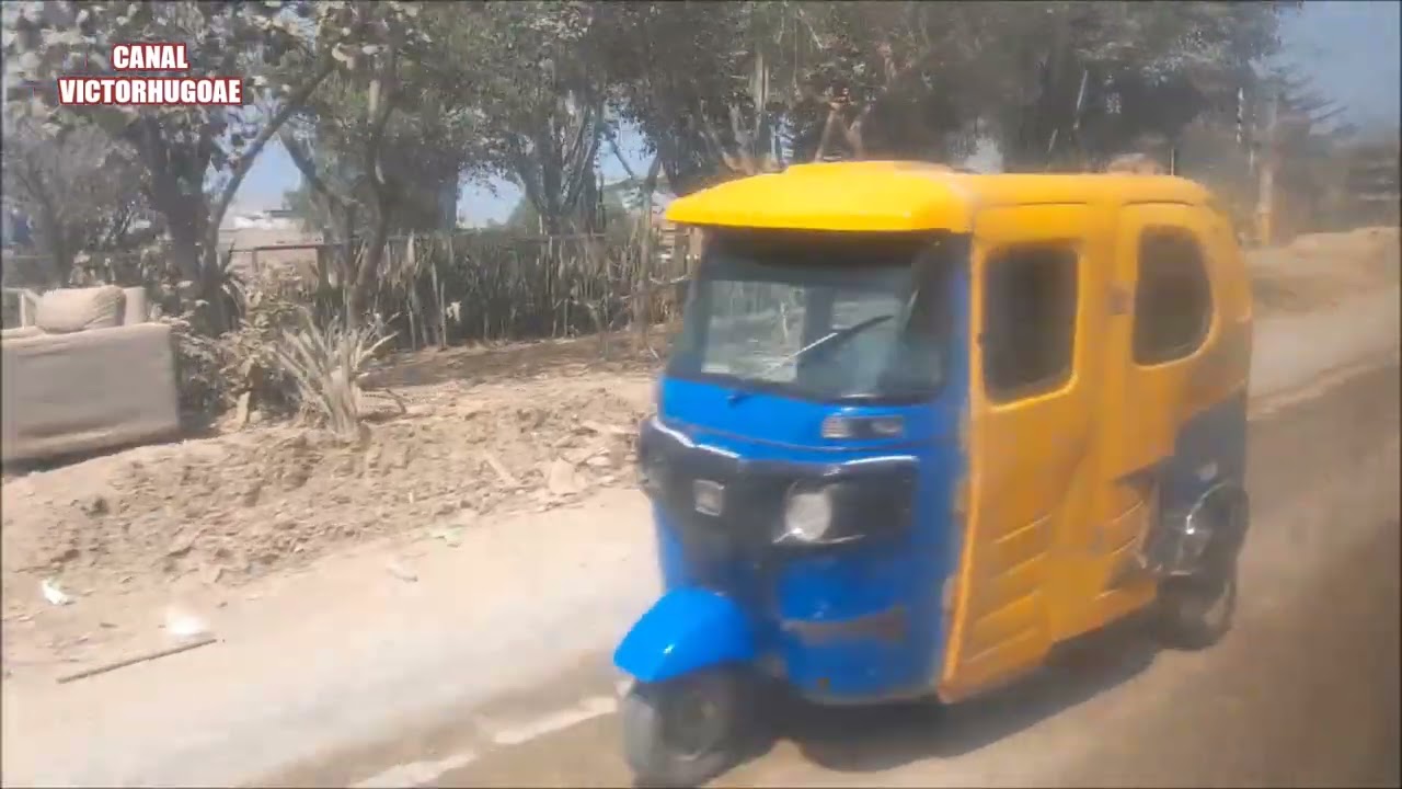 Desde la futura VIA RAPIDA JUAN PABLO II por Villa María rumbo a San Juan de Miraflores. Parte 1