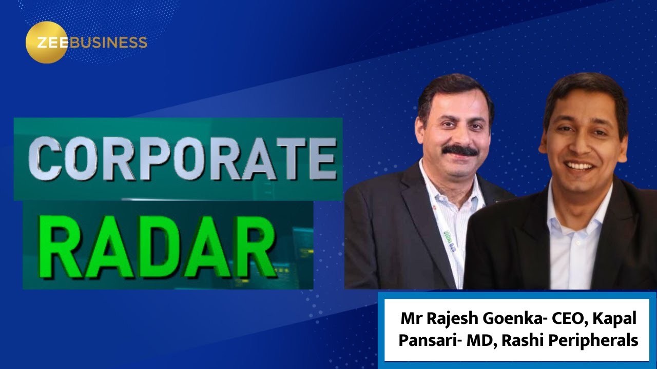 Achieving 15-20% Growth: Insights from MD Kapal Pansari & CEO Rajesh Goenka & Rashi Peripherals