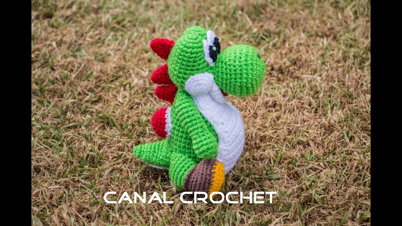 yoshi amigurumi tutorial