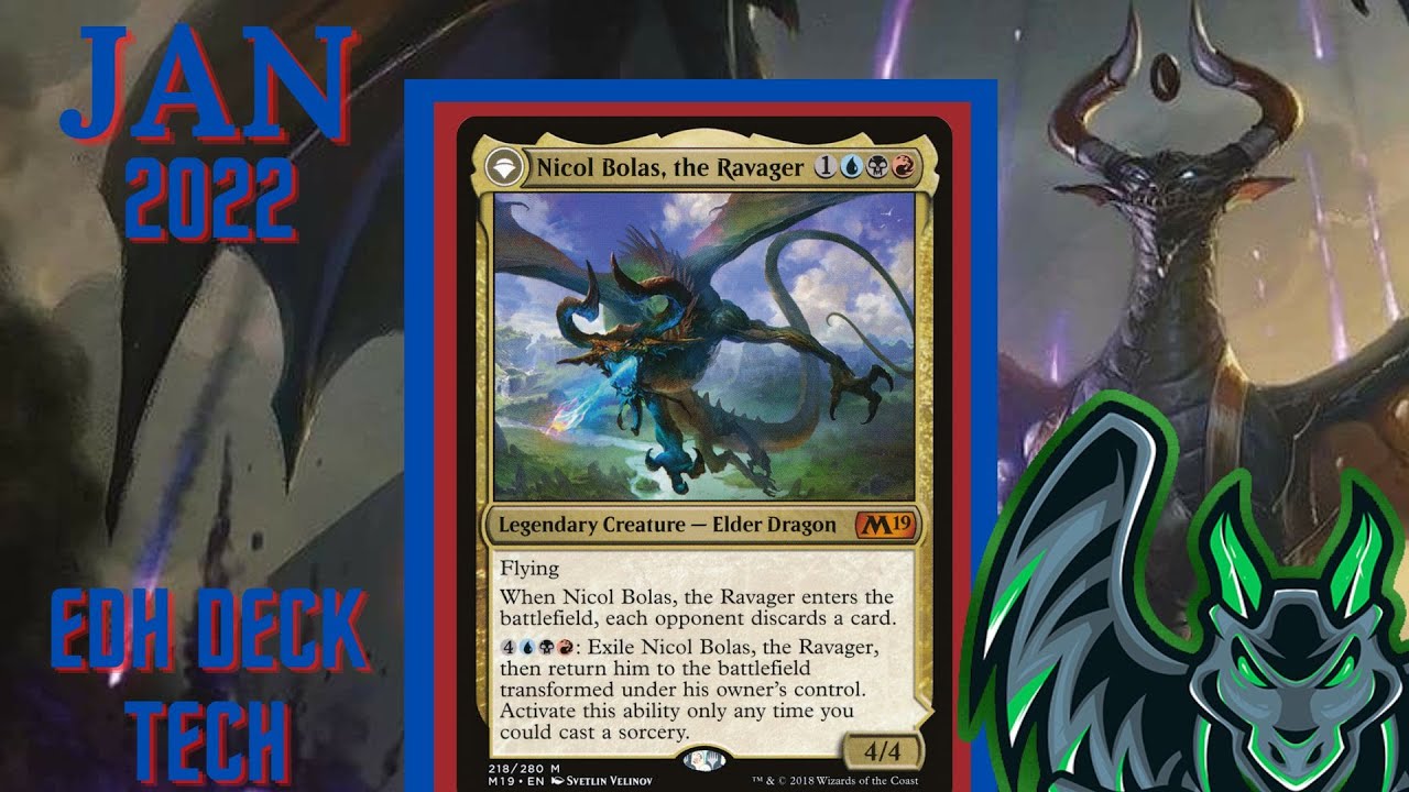 Nicol Bolas, the Ravager | EDH Deck Tech | Building EDH Ep6