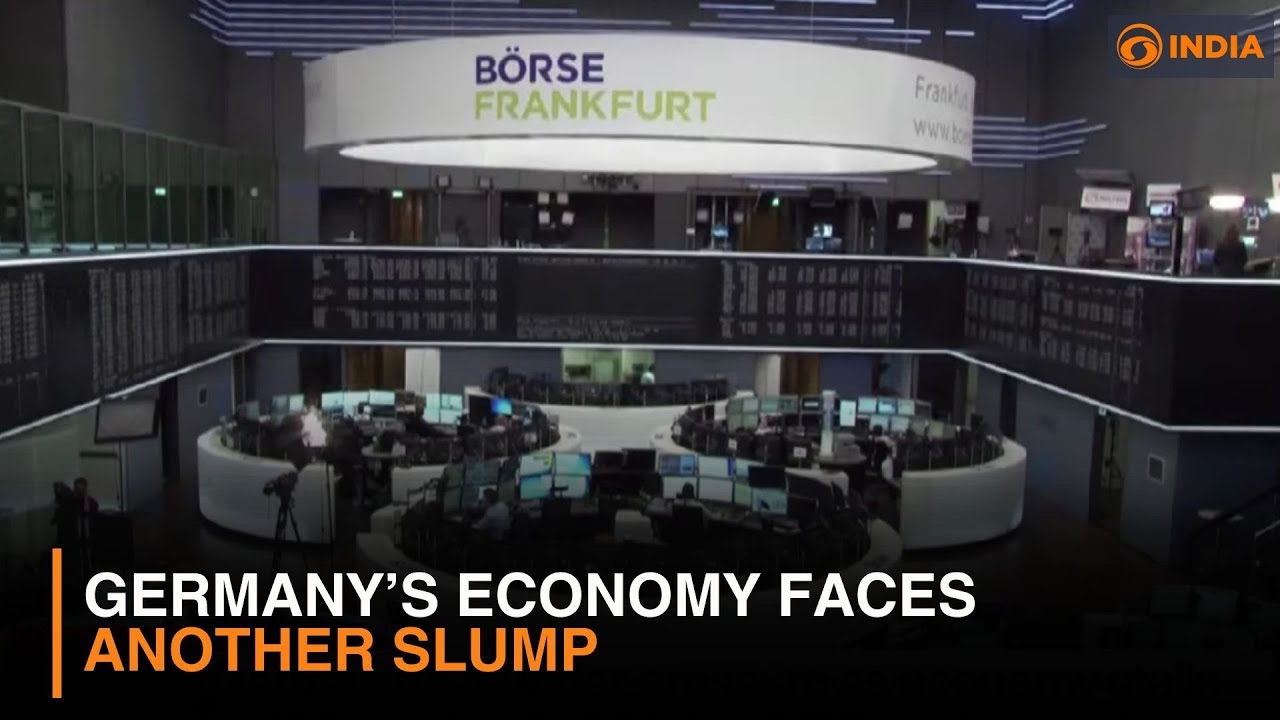 Germany&rsquo;s economy faces another slump | Exports down, industrial output falls | DD India