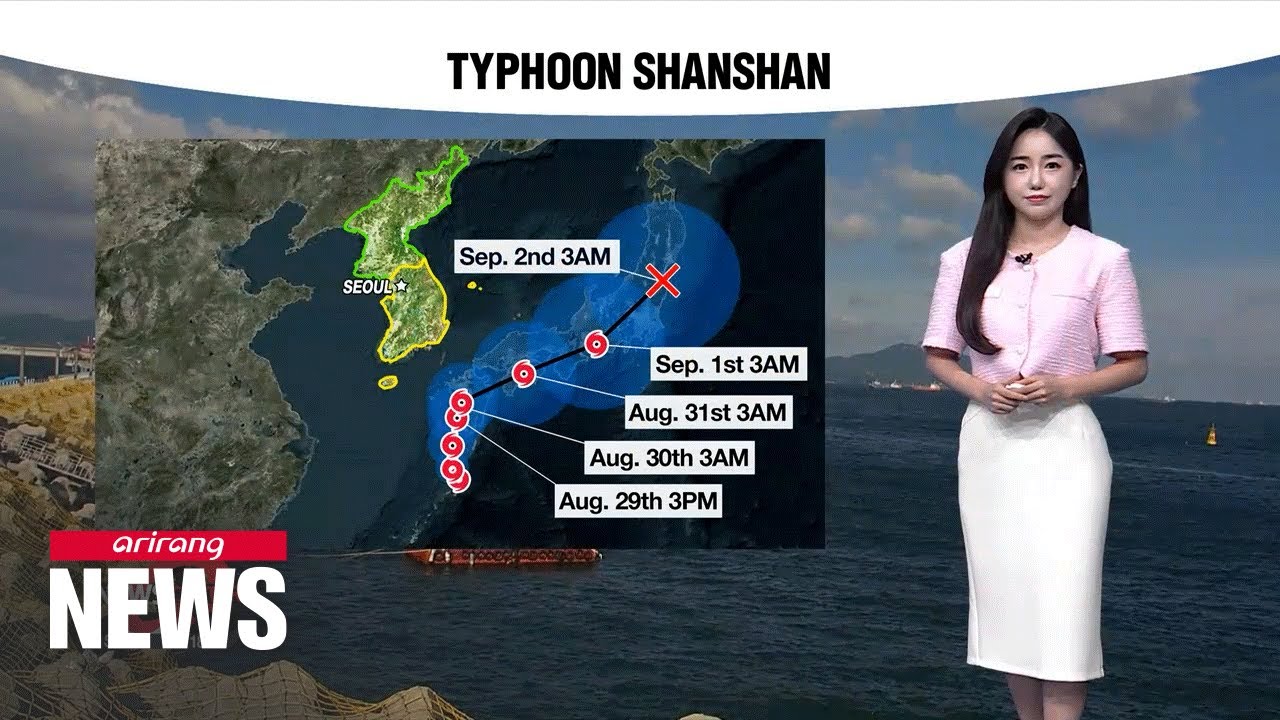 [Weather] Typhoon Shanshan heading to Japan, rain forecast tomorrow