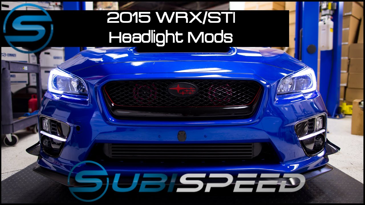 Subispeed - 2015+ WRX/STI Headlight Modification w/ C-Light & HID Retrofit