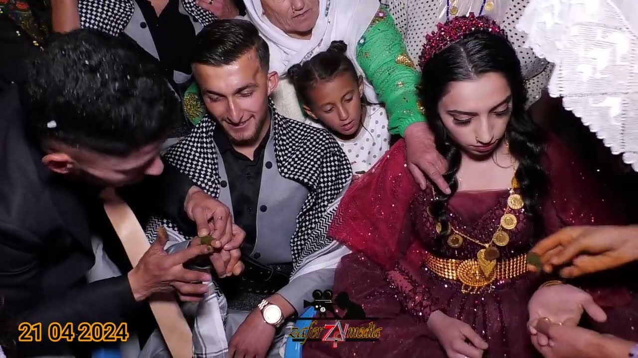 VAN Düğünleri xelilan aşireti murat taniş ın düğün töreni kına gecesi 21 04 2024 zafer media