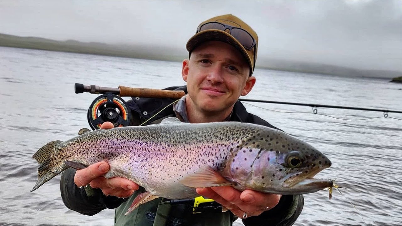 Eating Raw Trout Eggs - Rainbow Catch and Cook - Isle of Skye