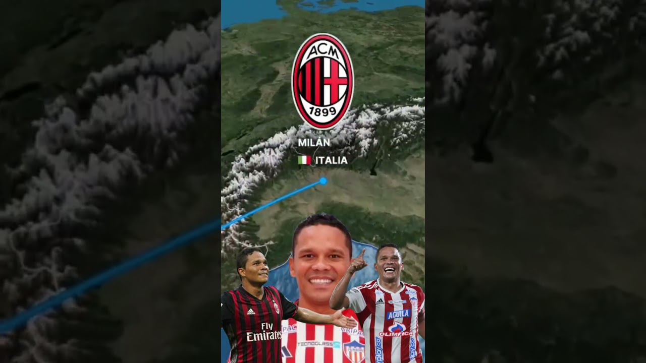 Todos los Clubes por los que Pas&oacute; Carlos Bacca ⭐