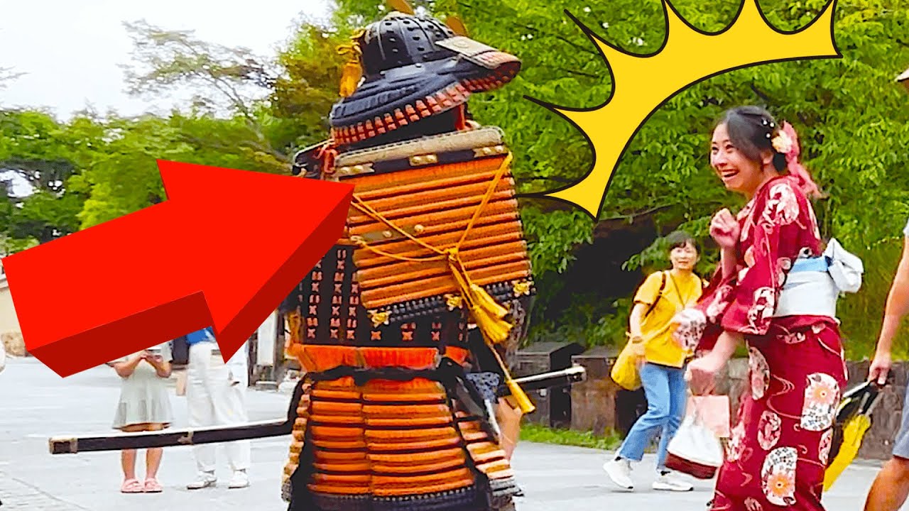 #21 SAMURAI Mannequin Prank in Kyoto Japan
