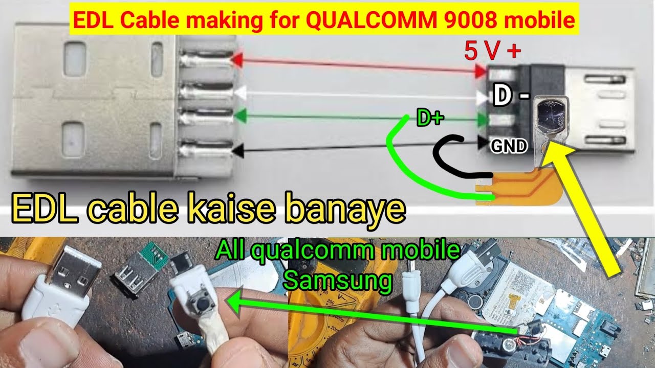 edl cable for qualcomm 9008 mode | EDL Mode on Samsung QualcommPhone Without Open Using Edl Cable