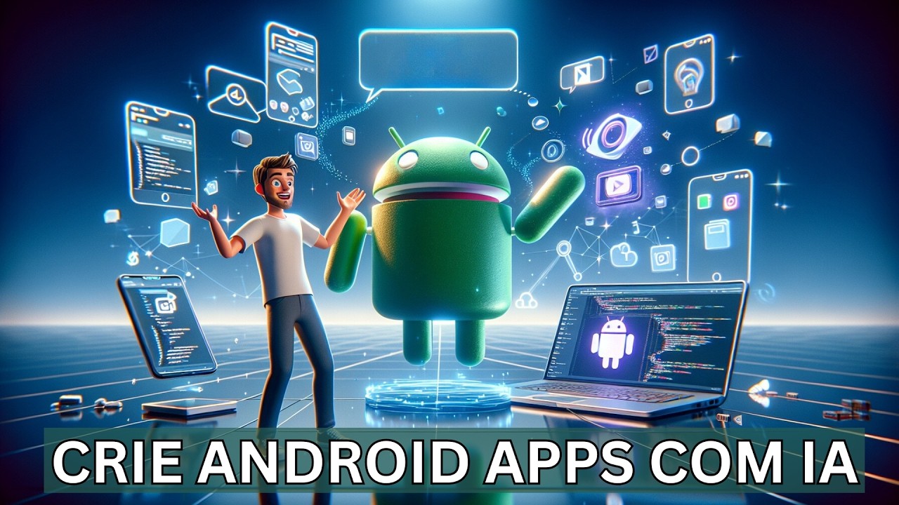 Crie Apps Android GRÁTIS com IA em 4 Passos Simples!
