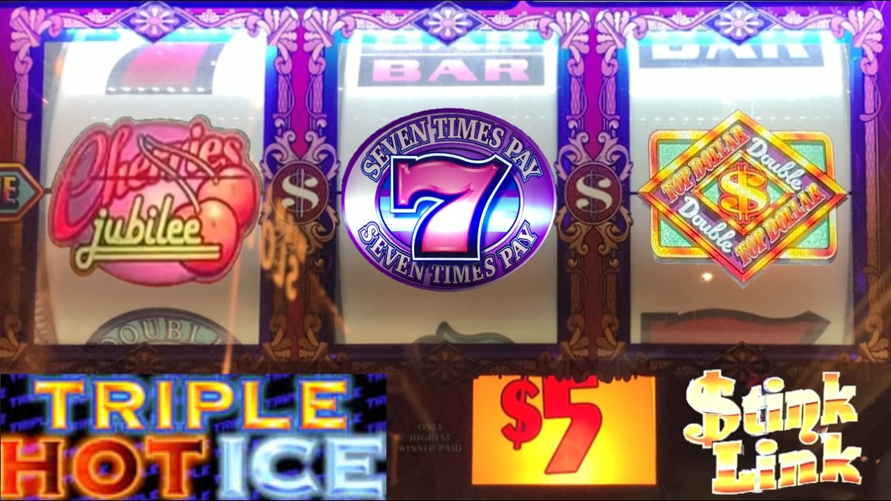 Слоты 7 Times Pay + Triple Hot Ice + Double Top Dollar + Cherries Jubilee! КРУПНЫЕ выигрыши на но...