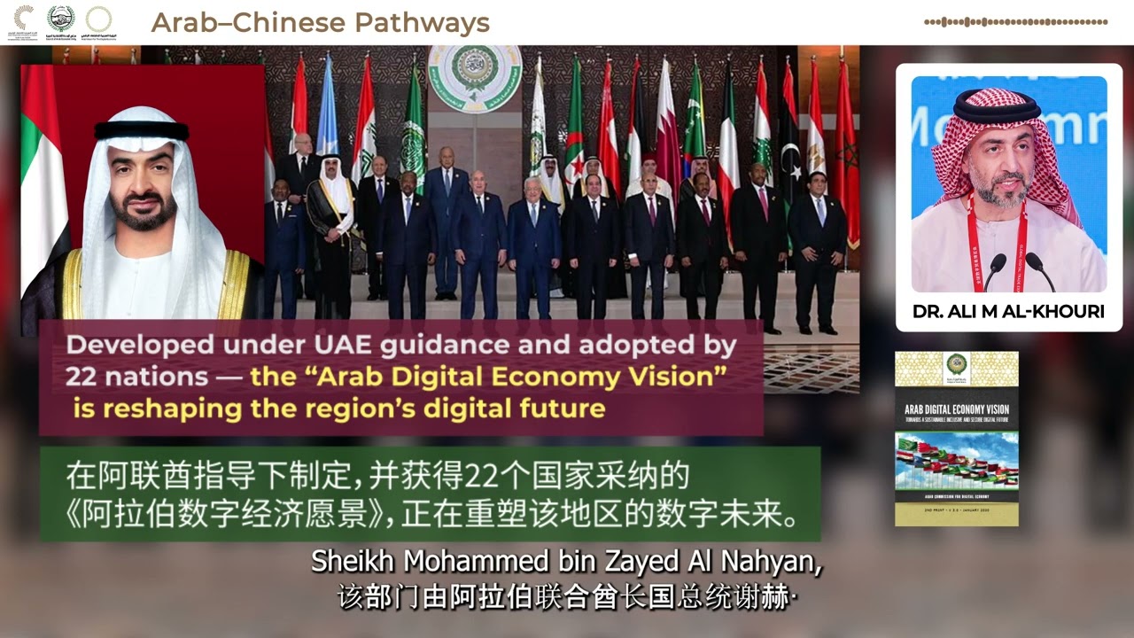 Arab–Chinese Pathways- Prof. Ali Mohamed Al Khouri | Chairman, Arab Federation for Digital Economy