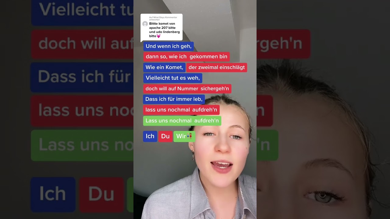 Komet - Udo Lindenberg, Apache 207 🎤 IG: theshanaofficial 