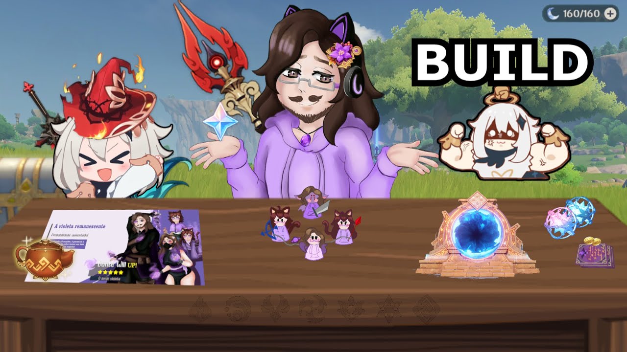 Um Guia Ruim de Genshin Impact - BUILDAR PERSONAGENS
