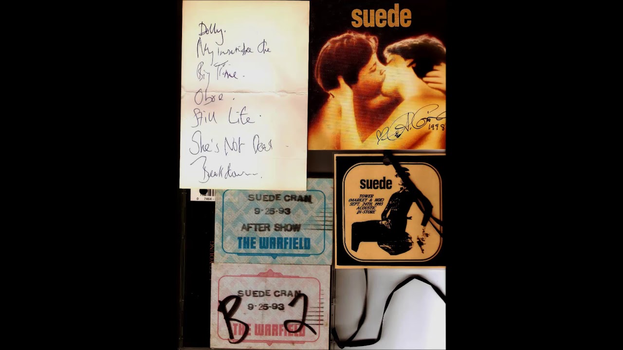 Suede interviewed by Steve Masters on Live 105 San Francisco in 1993