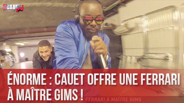 Enorme : Cauet offre une Ferrari à Maître Gims - C’Cauet sur NRJ