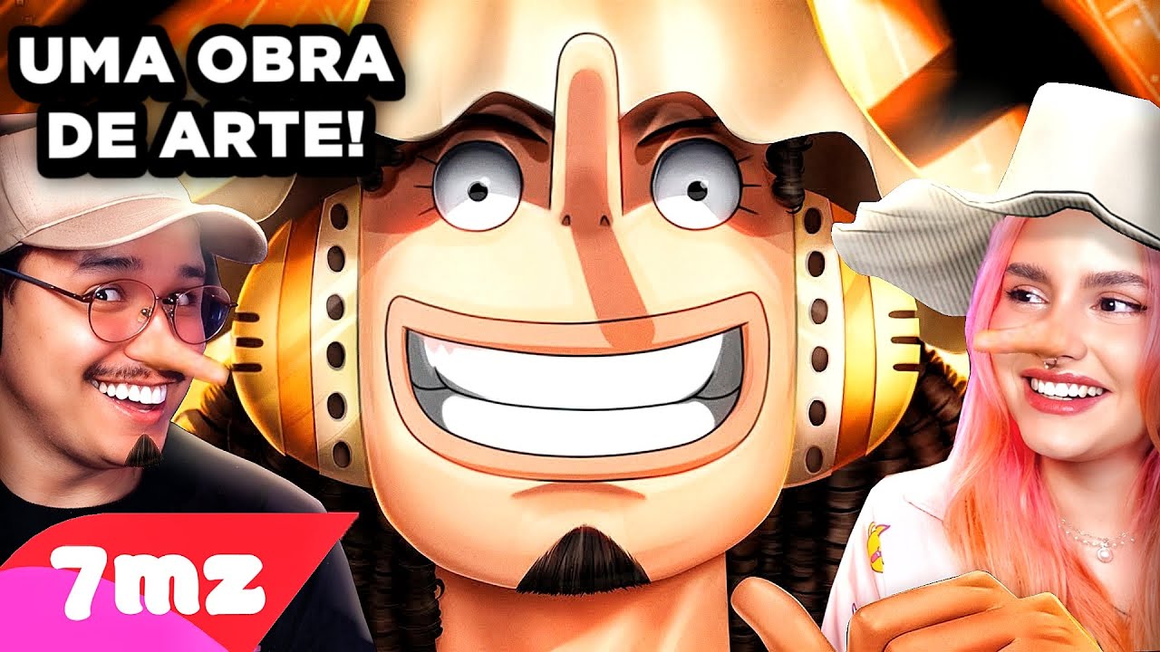 Silva se EMOCIONOU com o Rap do Usopp “UM BRAVO GUERREIRO DO MAR” do 7 minutoz