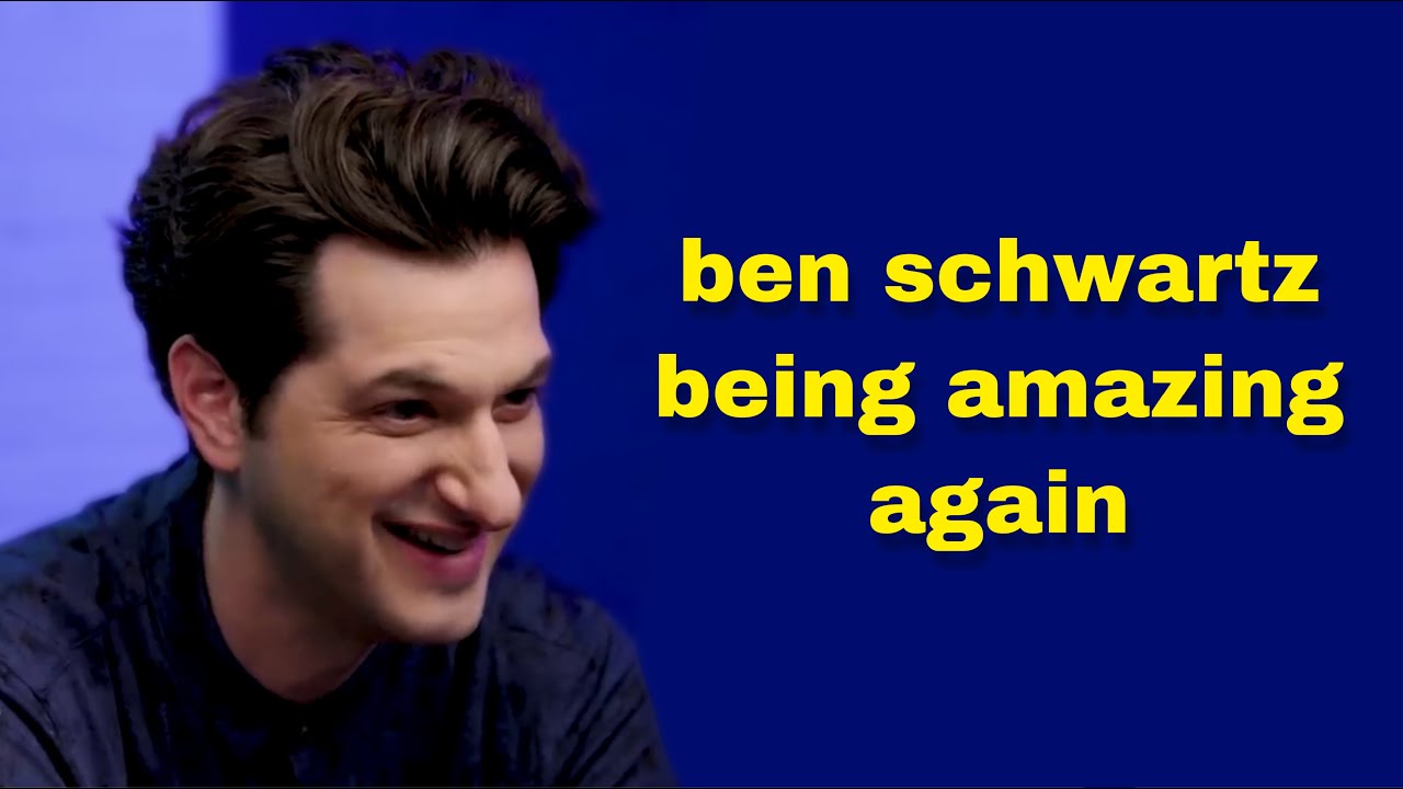 ben schwartz being amazing again