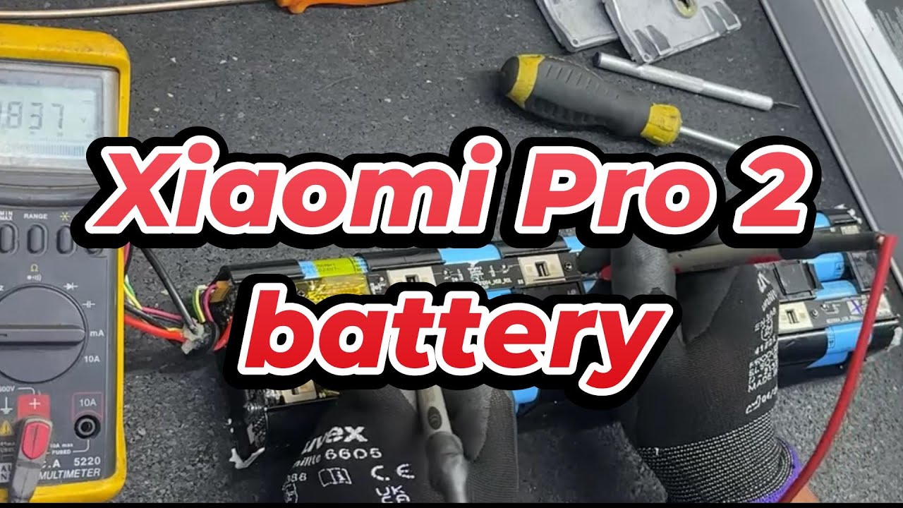 مشكل في بطارية سكوتر شاومي برو 2 Xiaomi Pro 2 scooter battery problem