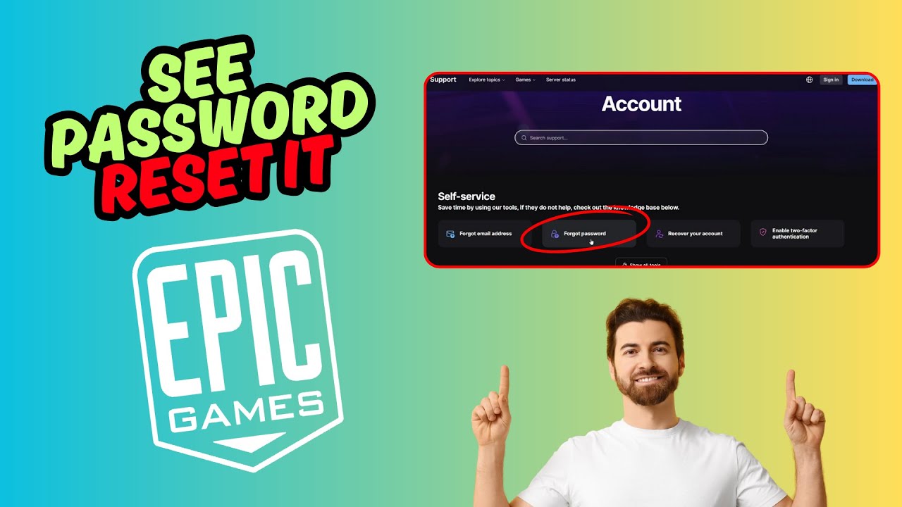 Как узнать свой пароль Epic Games и сбросить его (краткое руководство для ПК)