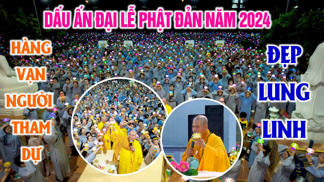 ĐẠI LỄ PHẬT ĐẢN NĂM 2024 TẠI ĐẠO TRÀNG 03-ĐẠI TÒNG LÂM (08.04.2024 AL)