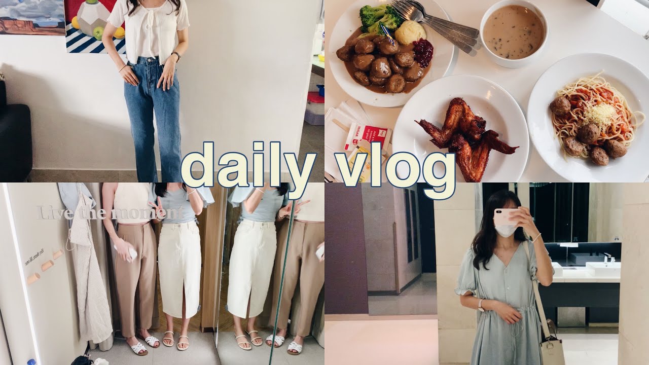 daily vlog &bull; Cherrykoko Korean fashion haul, Love Bonito try-on, cafe brunch date, trip to IKEA ✨