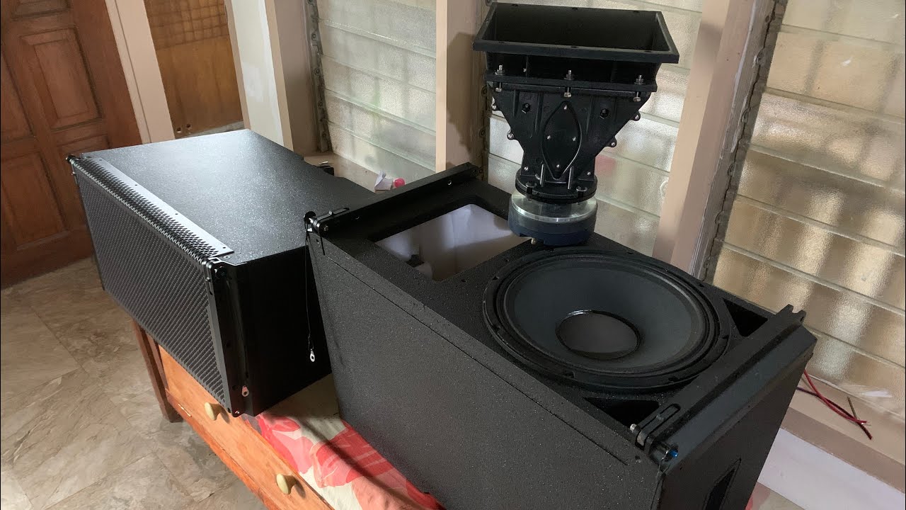 Line Array Speaker box Design | Single 12&rdquo;