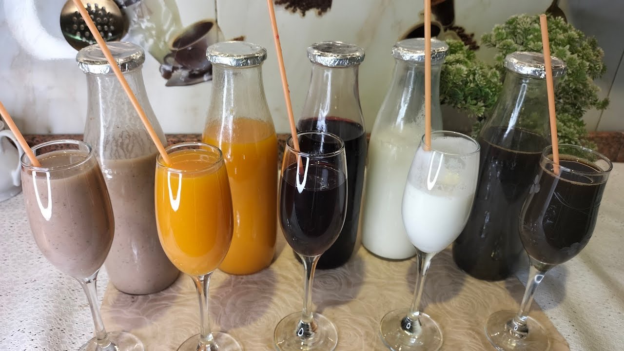 مشروبات  الطاقة الرمضانيه  صحية وطبيعيه