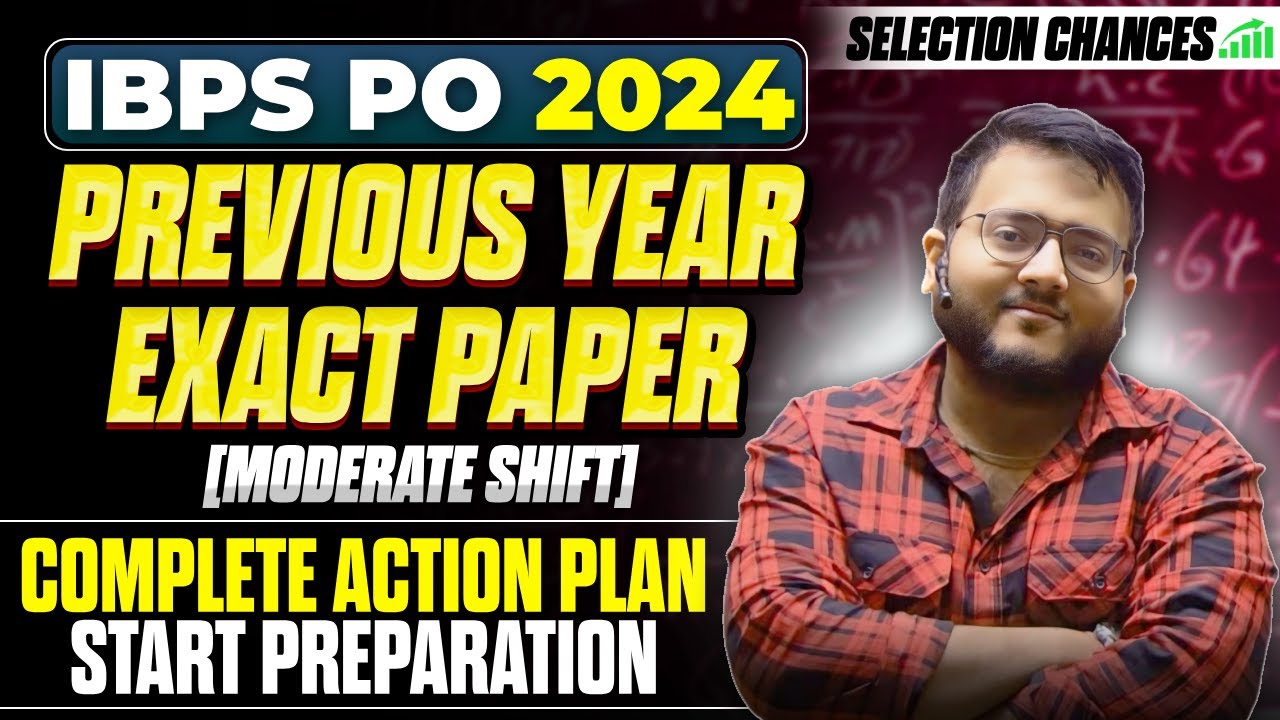 IBPS PO 2024 Prep in 25 Days ! IBPS PO Previous Year Paper Quant | Complete Strategy IBPS PO 2024