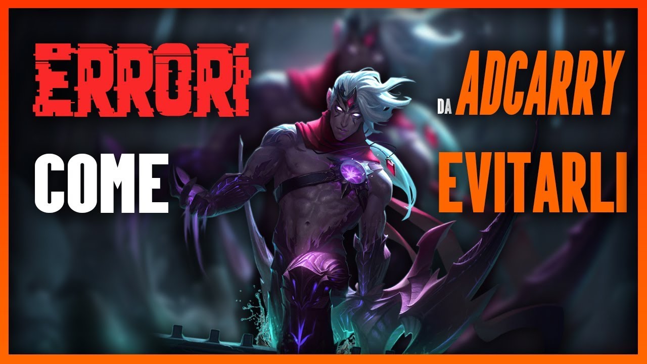 ERRORI da ADC: QUALI SONO E COME EVITARLI │ LeagueofLegends [ITA]