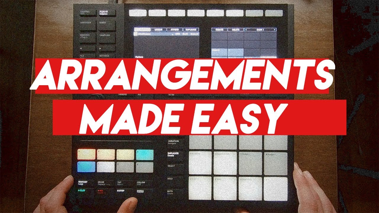 ARRANGING BEATS IN MASCHINE MADE EASY! - Maschine MK3 - Maschine Tutorial - datastrainmusic