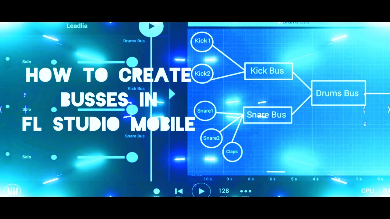 How To Create Busses In FL Studio Mobile | Tutorial | Eon Bruce
