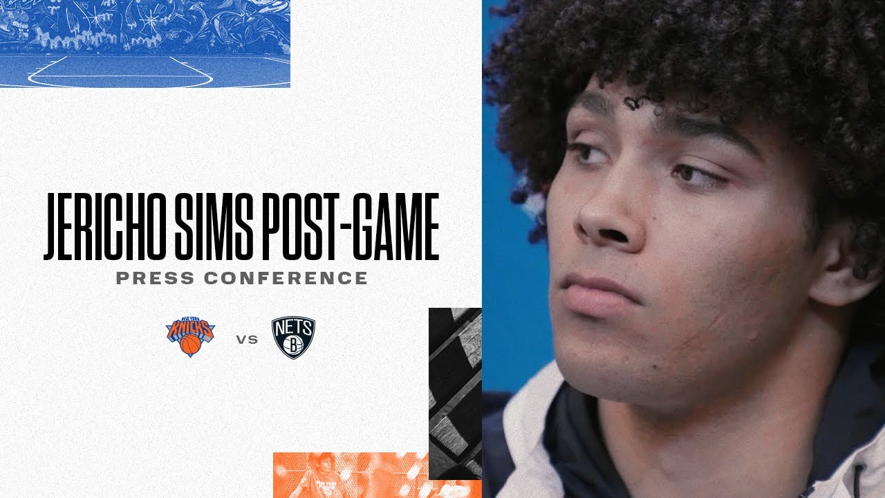 Jericho Sims | Knicks Postgame (4/6)
