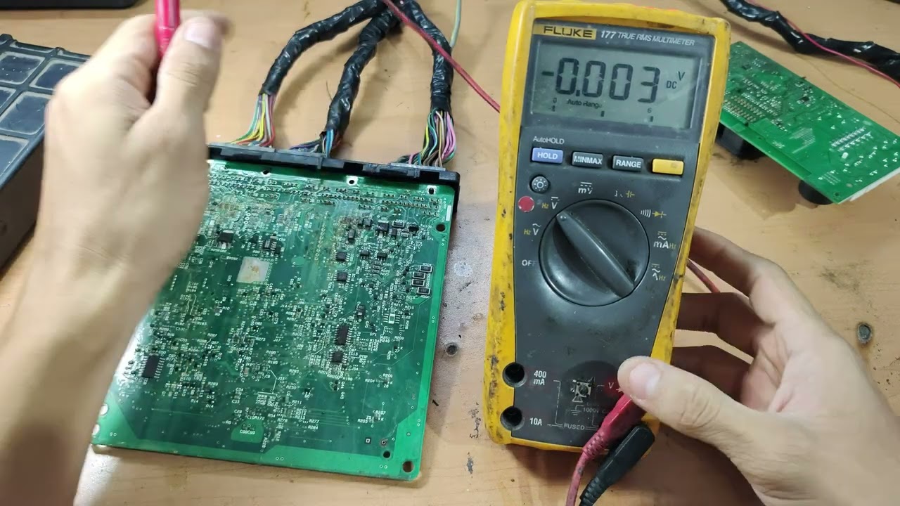 COMPUTADORA MITSUBISHI TRACKER REPARACION DRIVER DE BOBINA PART2