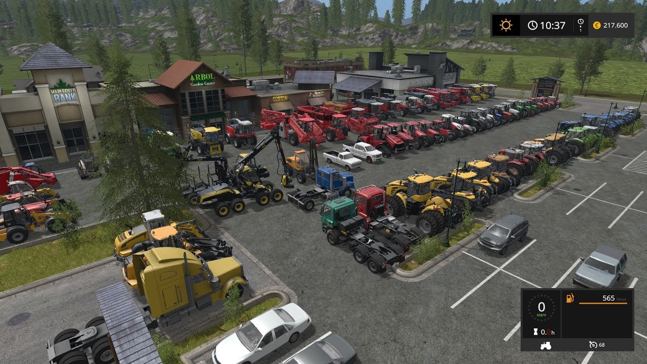 Farming Simulator 17 #2 | Todos los Tractores, Trilladoras, Camiones, Montacargas, etc.