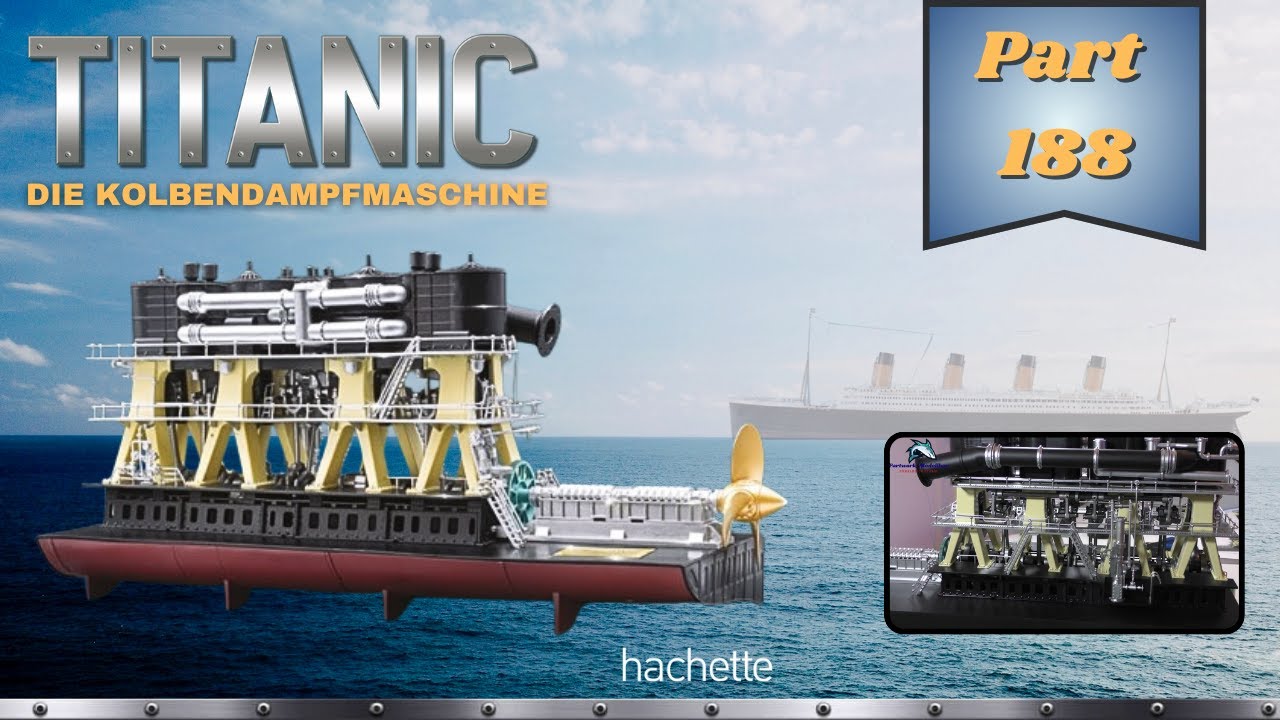 Hachette RMS TITANIC (Metall) Part 188 - Handläufe und weitere Details!