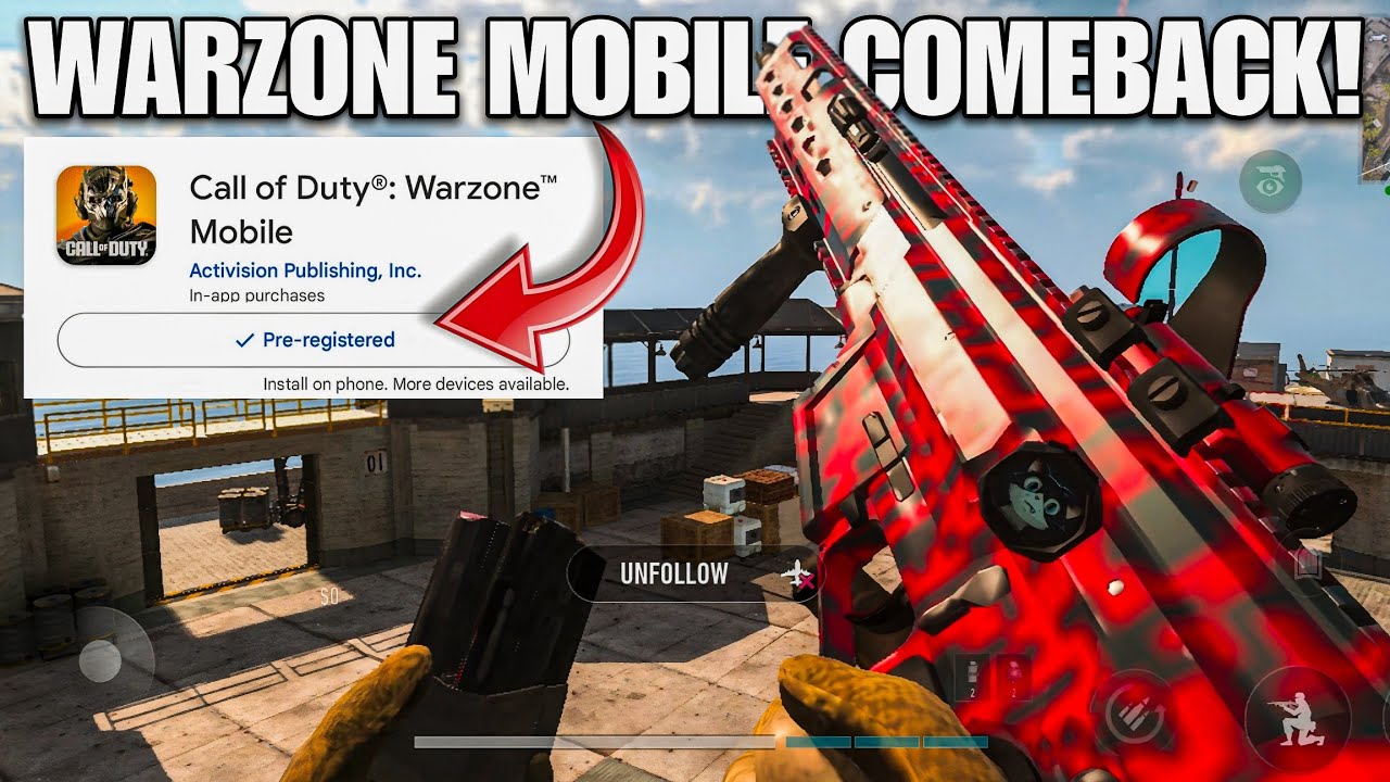 Warzone Mobile Comeback? | Call Of Duty Warzone Mobile Pre Registration Again